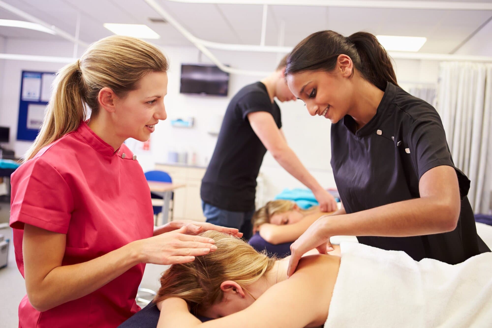 Different types of massage therapies being explored.